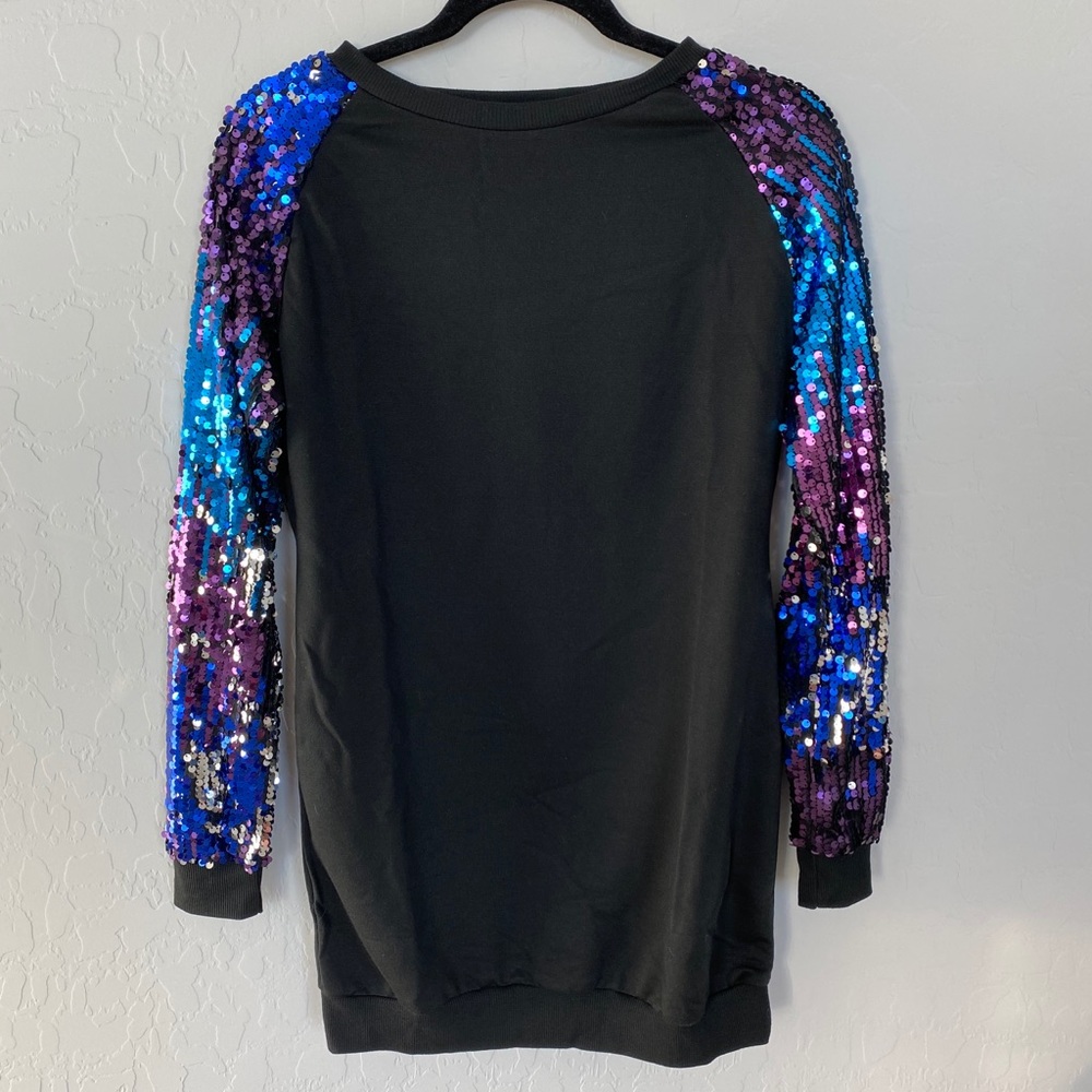 Sequins Sweater Dress